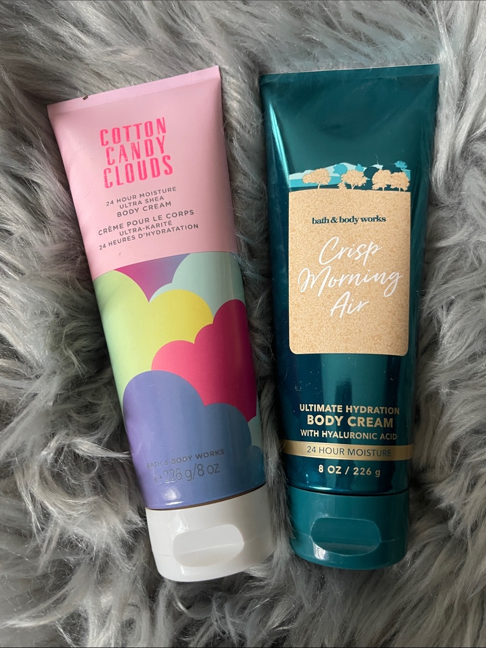 Retired bath and body works body cream